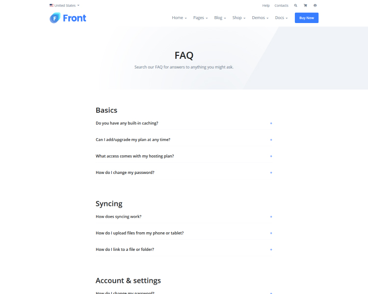 Home Page | Front - Responsive Website Template