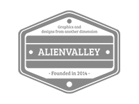 Alien valley logo