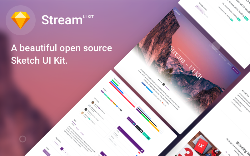 Stream Sketch UI Kit